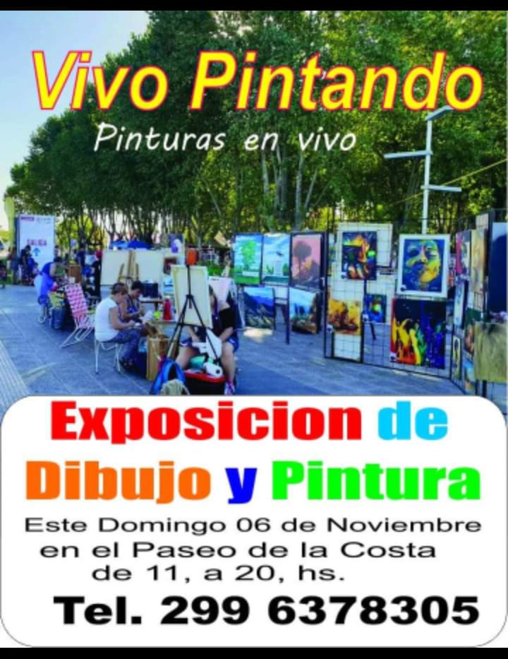 Lee más sobre el artículo «VIVO PINTANDO» – EXPOSICIÓN DE DIBUJO Y PINTURA